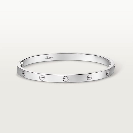 LOVE bracelet 18K white gold, medium model.