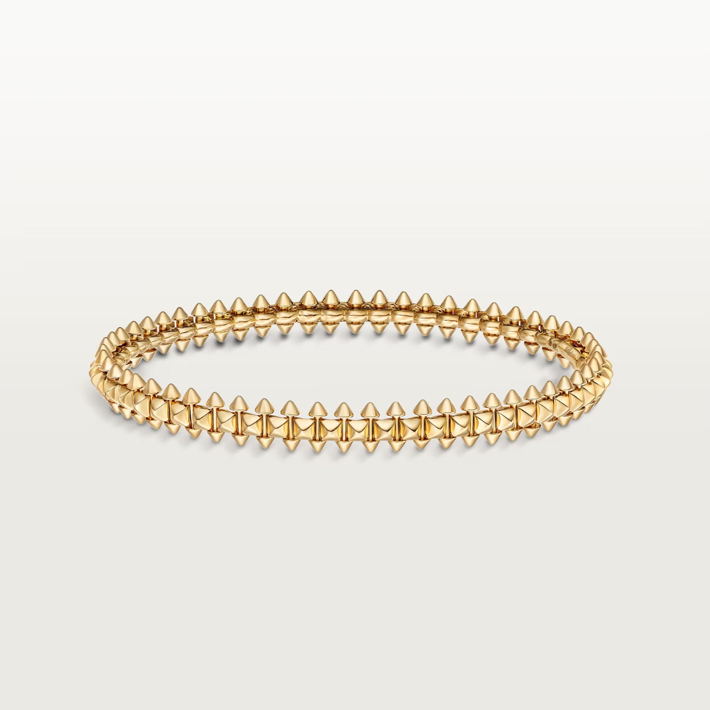 Clash de Cartier bracelet 18K yellow gold, medium model.