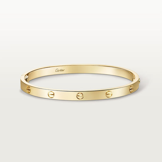 LOVE bracelet 18K yellow gold, medium model.