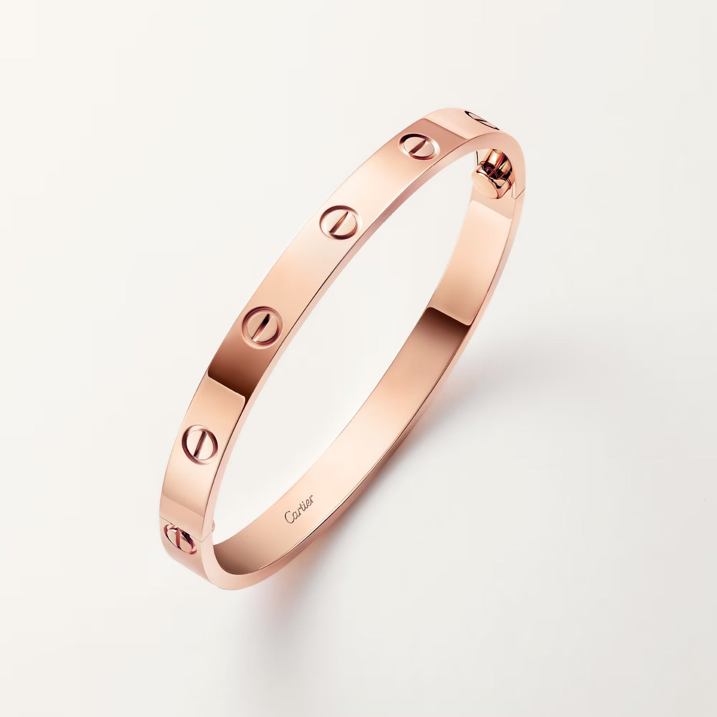 LOVE bracelet 18K rose gold, classic model.