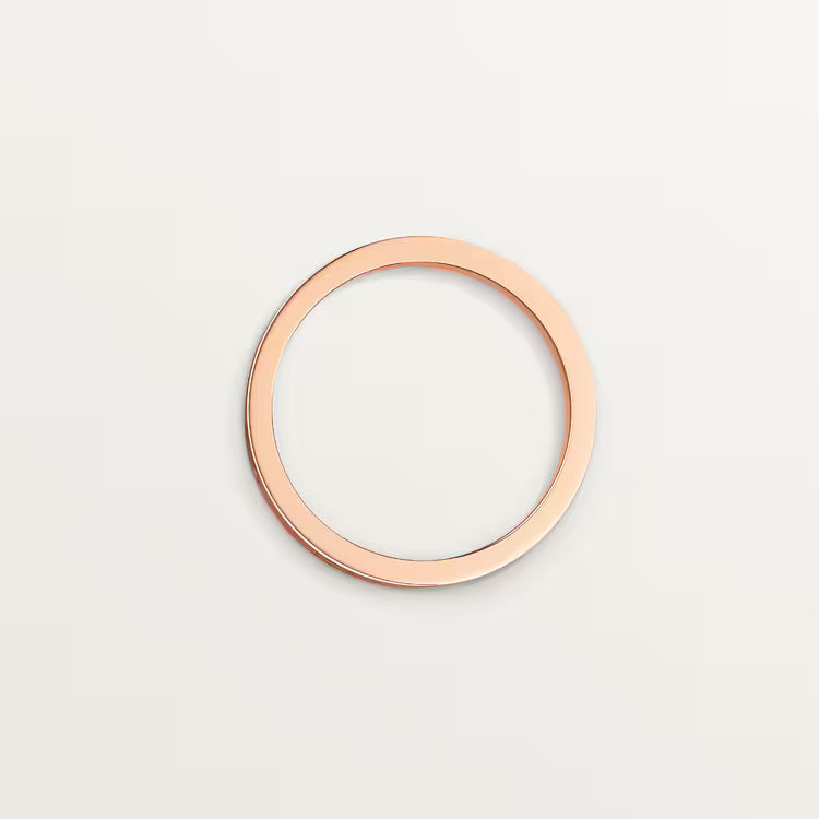 LOVE ring, small model, 1 diamond. 18k GOLD