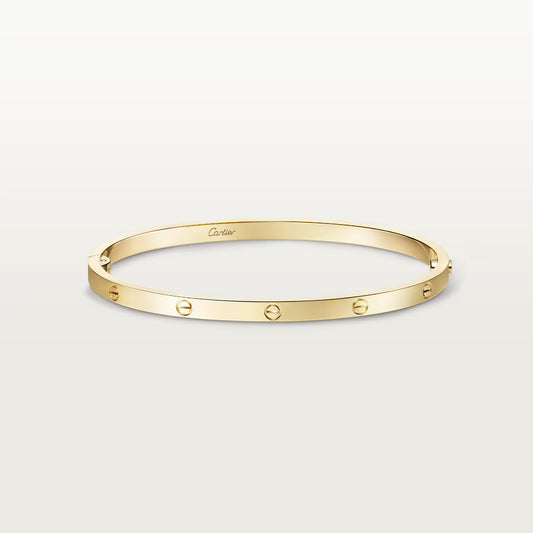 LOVE bracelet 18K yellow gold, small model.