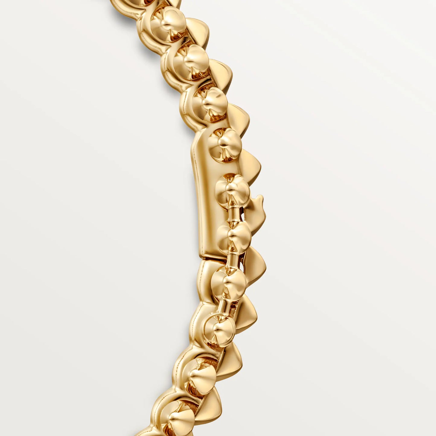 Clash de Cartier bracelet 18K yellow gold, medium model.