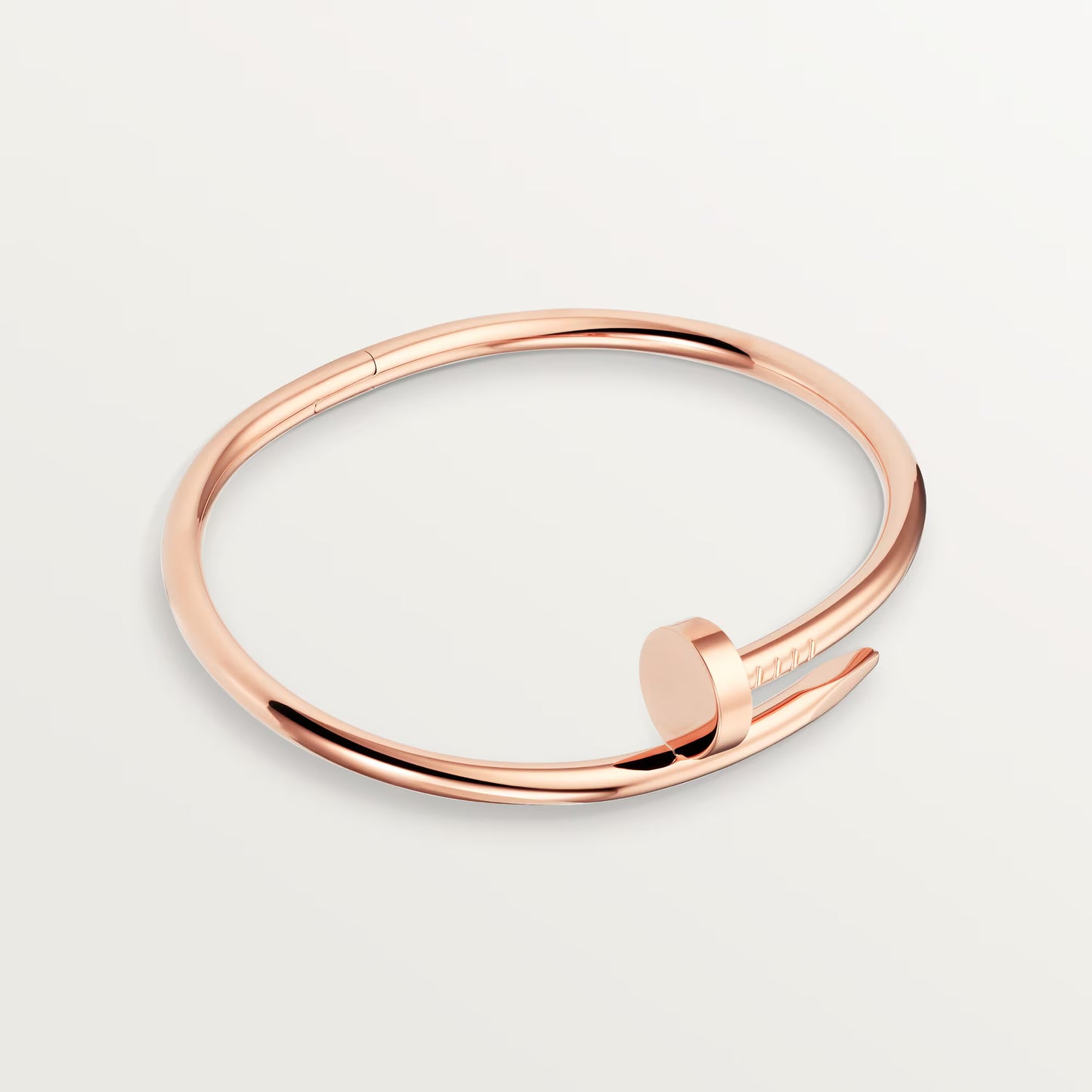 Juste un Clou 18K rose gold bracelet, classic model.