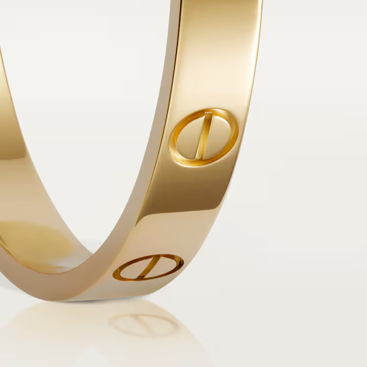 LOVE hoop earrings, large model. 18k GOLD