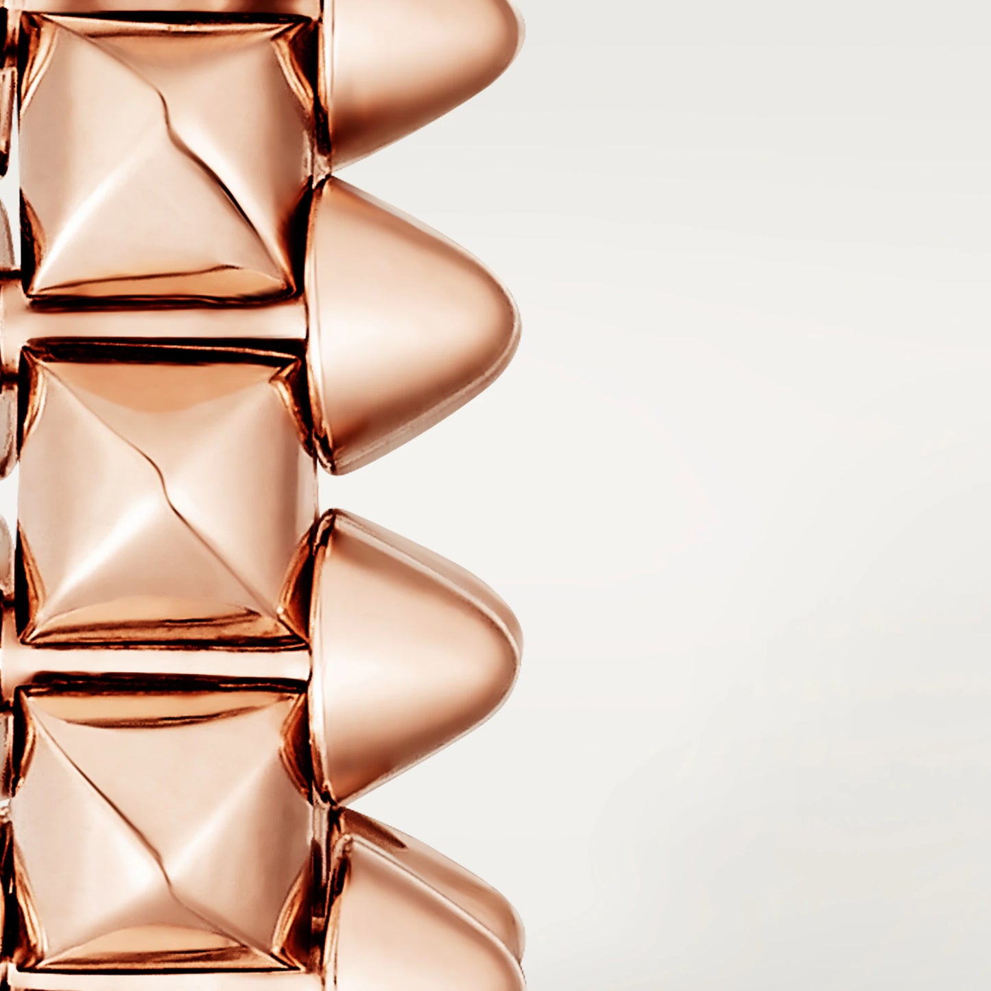 Clash de Cartier 18K rose gold bracelet, small model.