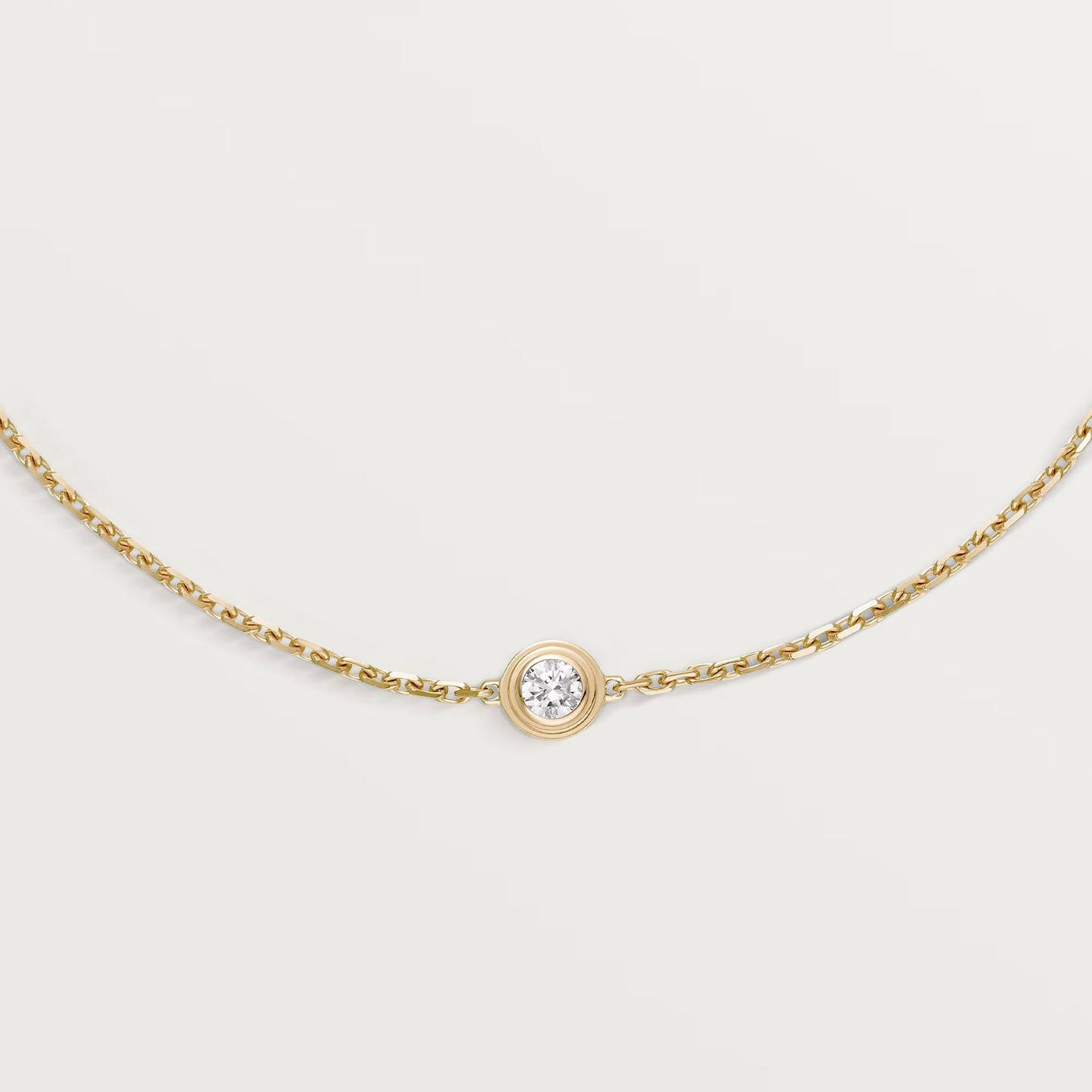 Cartier d'Amour bracelet 18K yellow gold, diamond, small model.