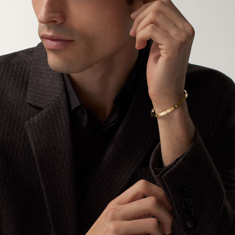 LOVE bracelet, small model, 10 diamonds. 18k GOLD