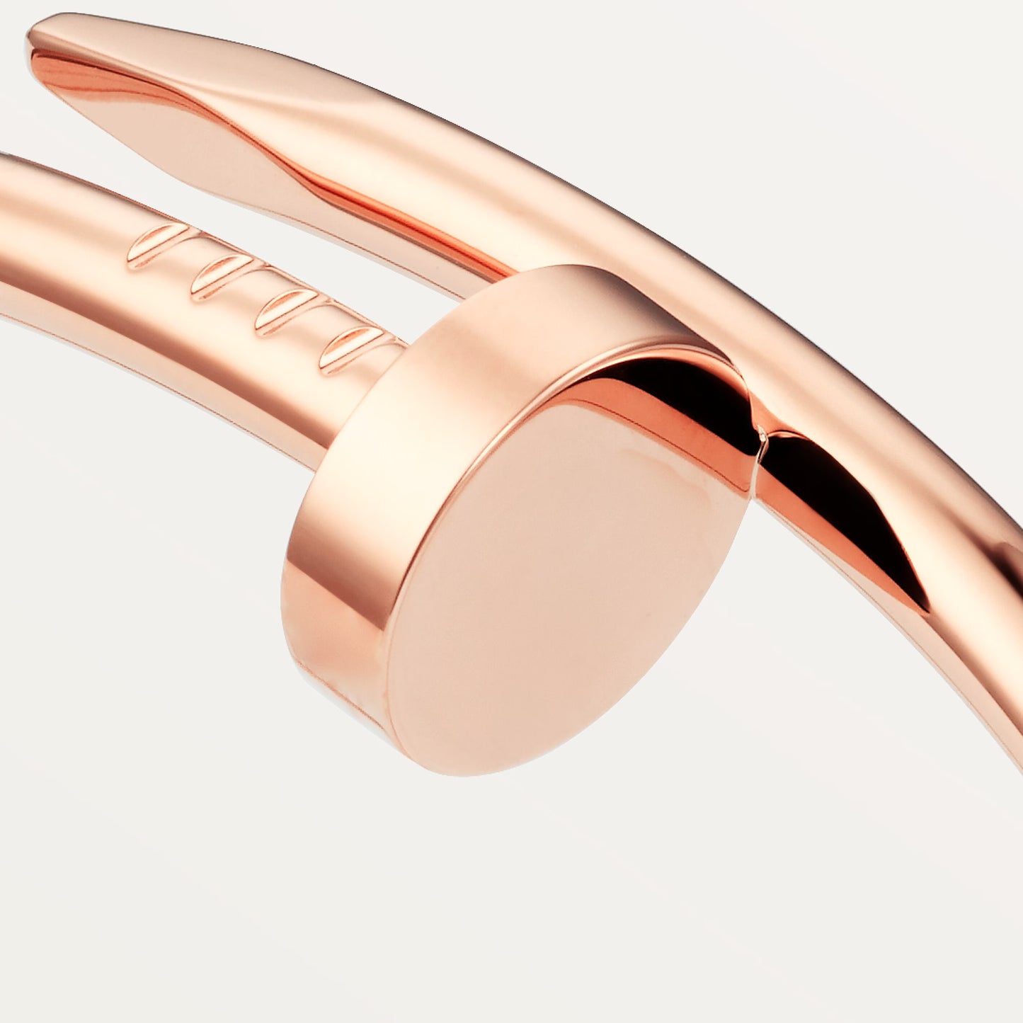 Juste un Clou 18K rose gold bracelet, classic model.