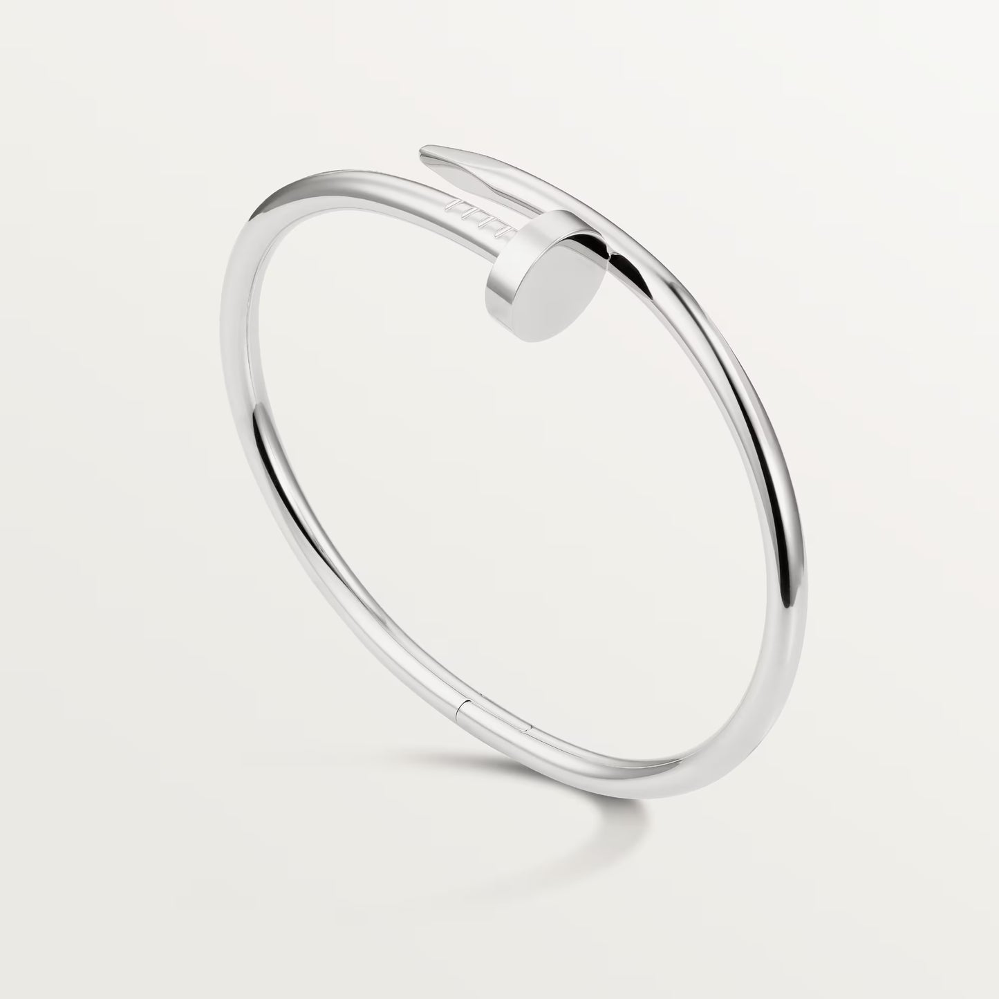 Juste un Clou 18K white gold bracelet, classic model.