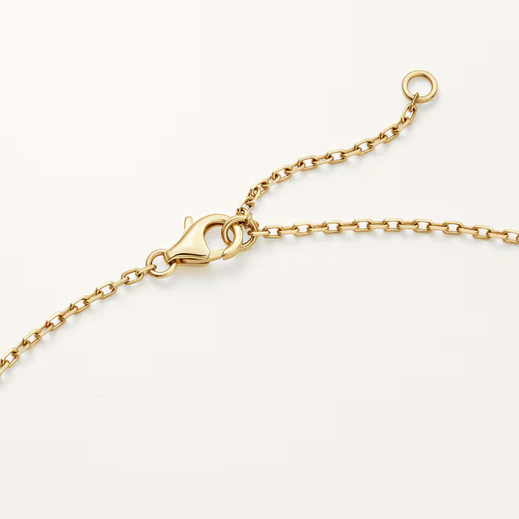 LOVE pendant, paved. 18k GOLD