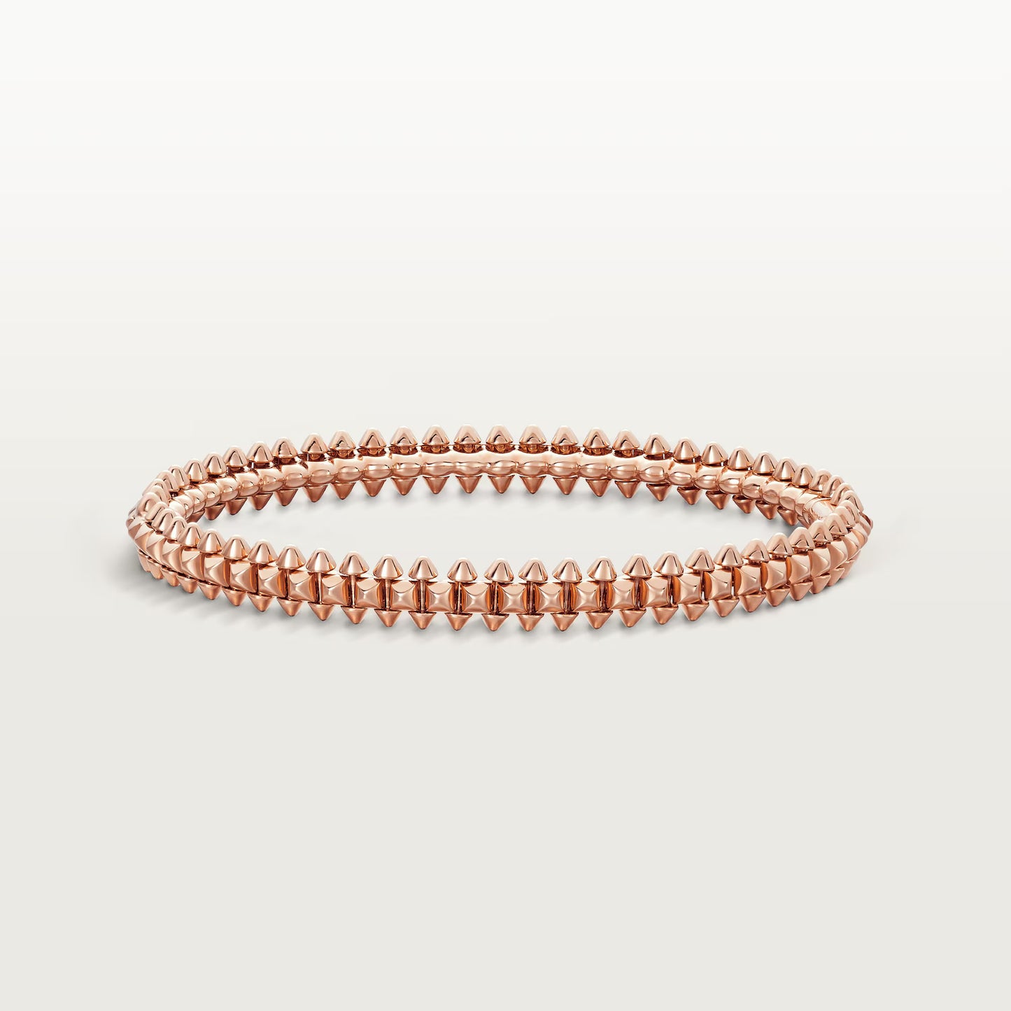 Clash de Cartier 18K rose gold bracelet, small model.