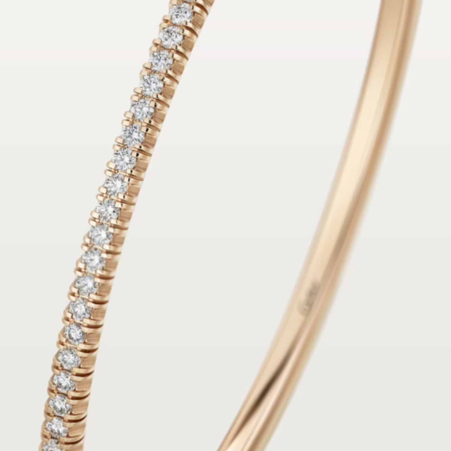 Etincelle de Cartier bracelet Yellow gold, half-paved.