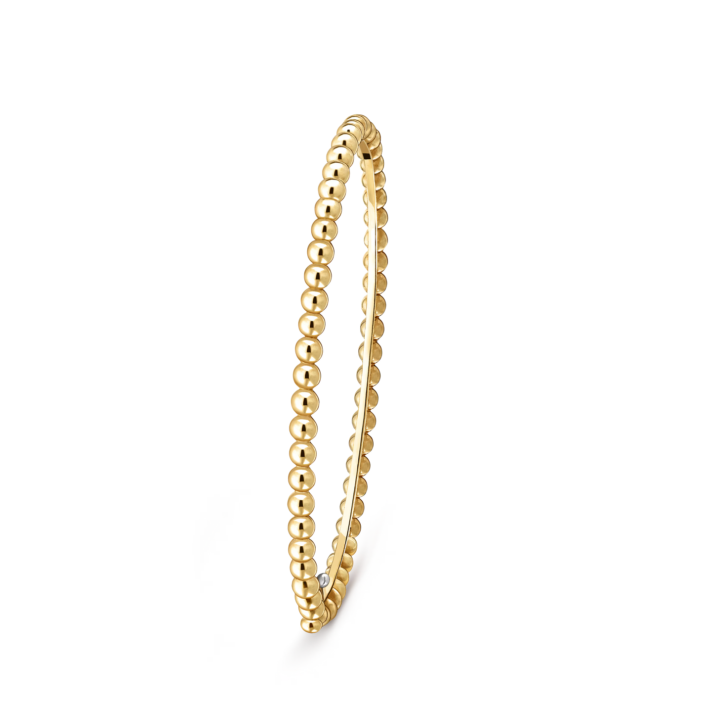 Perlée pearls of gold bracelet, 18K yellow gold, medium model.