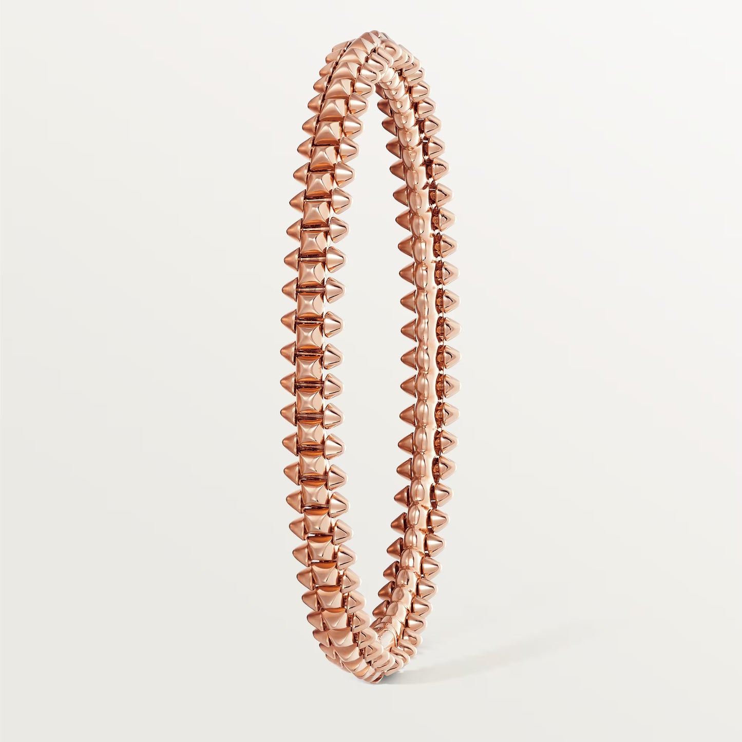 Clash de Cartier 18K rose gold bracelet, small model.