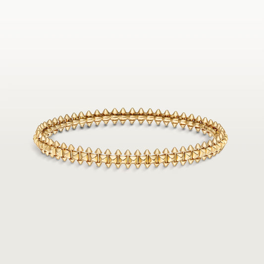 Clash de Cartier bracelet 18K yellow gold, medium model.