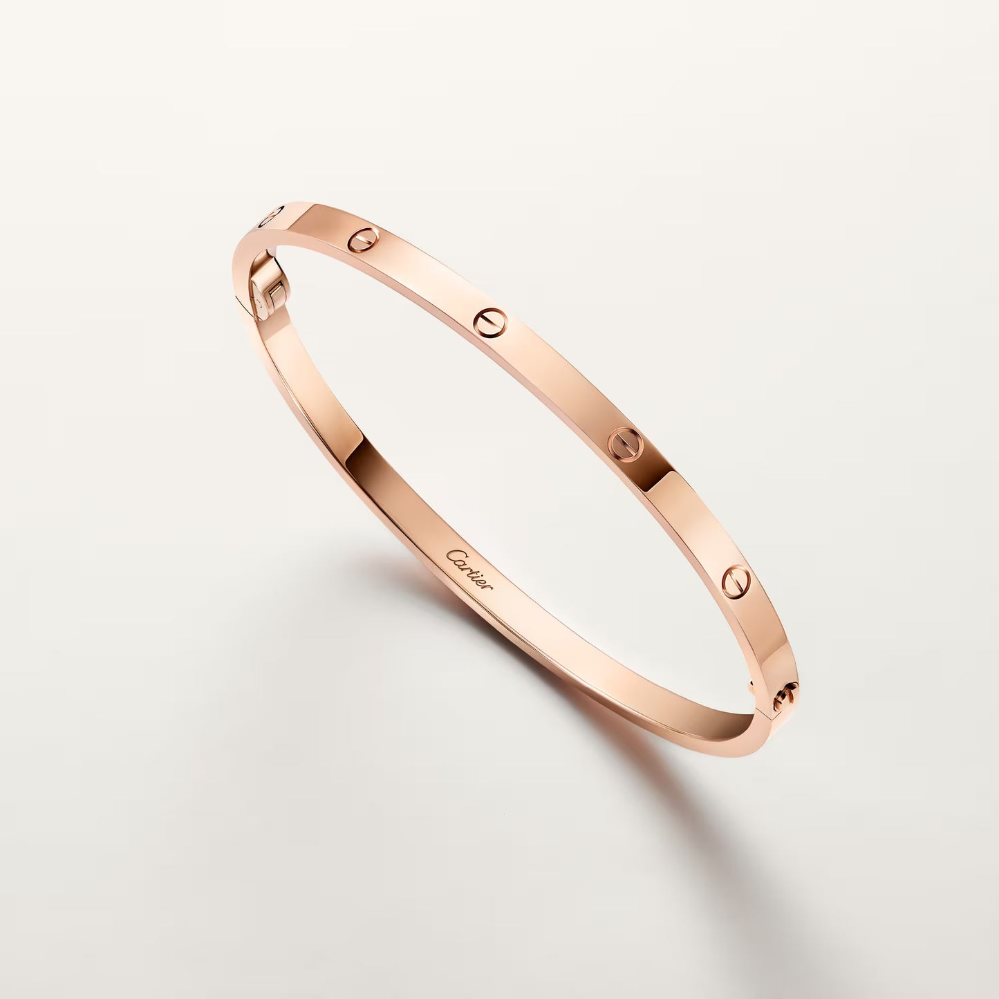 LOVE 18K rose gold bracelet, small model.