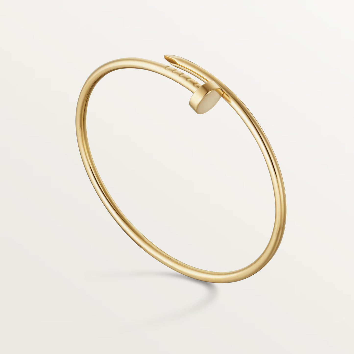Juste un Clou bracelet 18K yellow gold, small model.