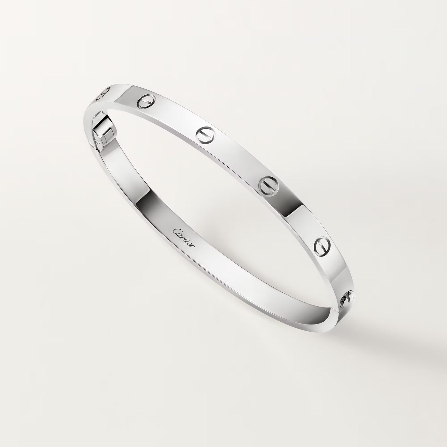 LOVE bracelet 18K white gold, medium model.
