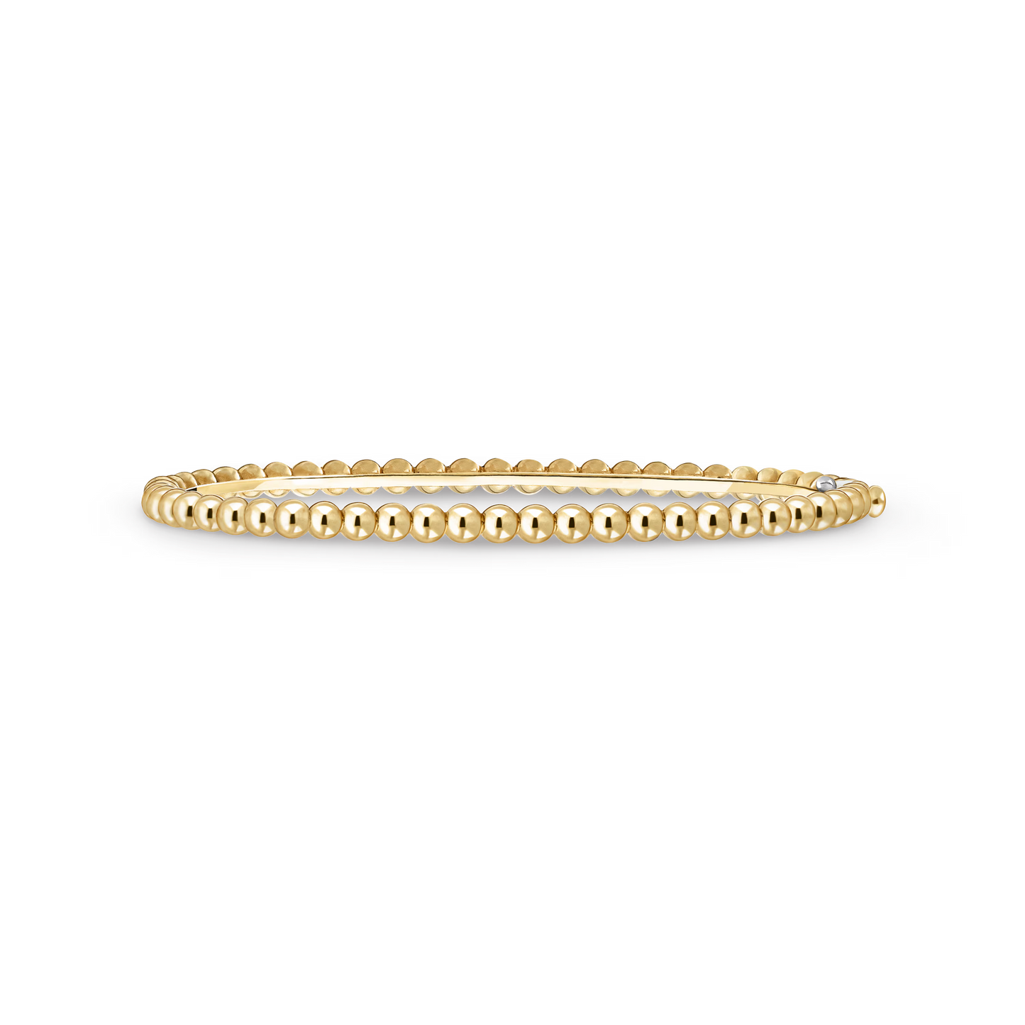 Perlée pearls of gold bracelet, 18K yellow gold, medium model.