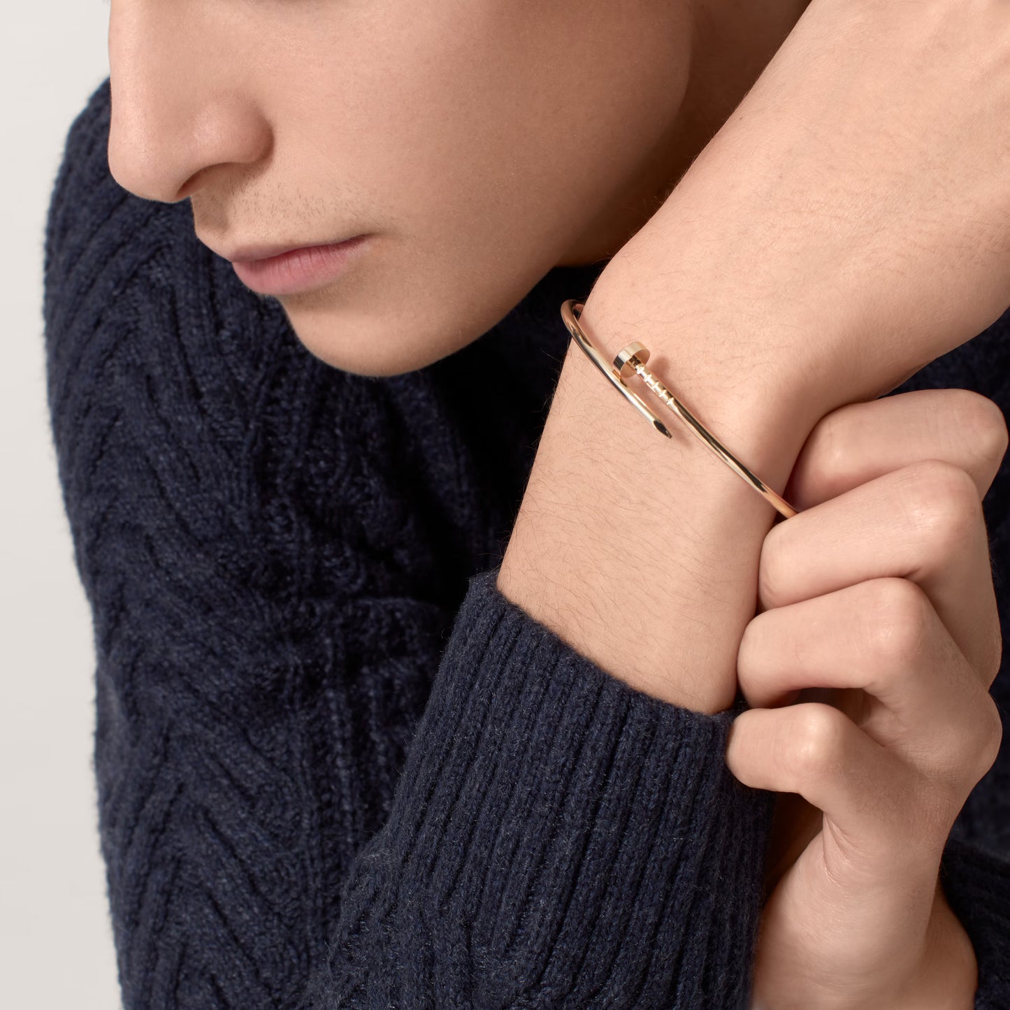 Juste un Clou 18K rose gold bracelet, small model.