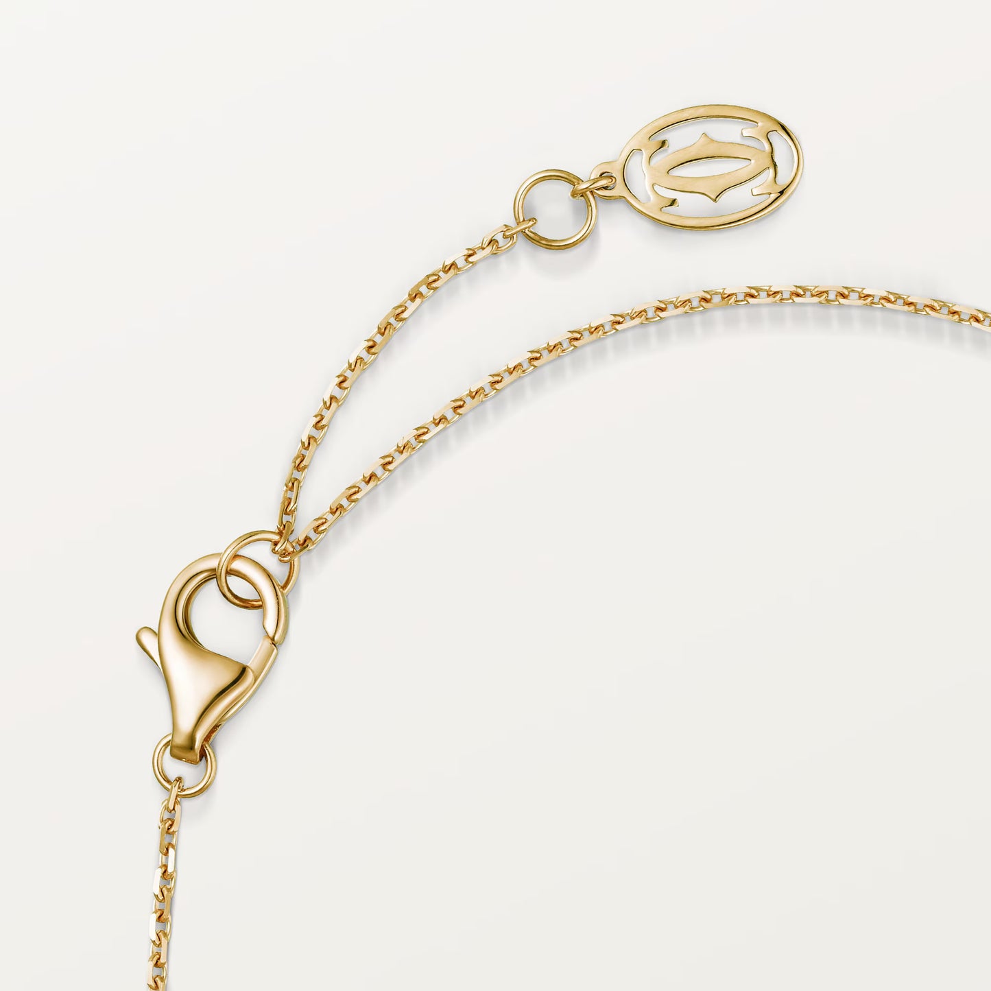 Cartier d'Amour 18K yellow gold bracelet, diamond, mini model.