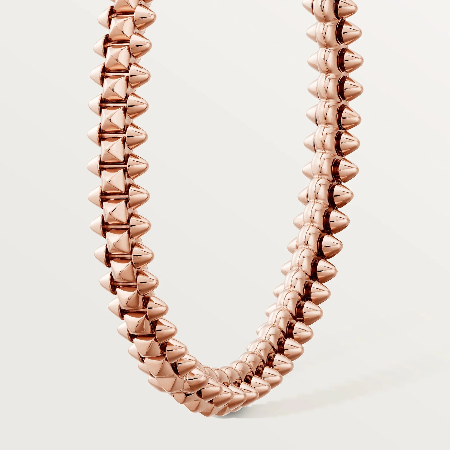 Clash de Cartier 18K rose gold bracelet, small model.