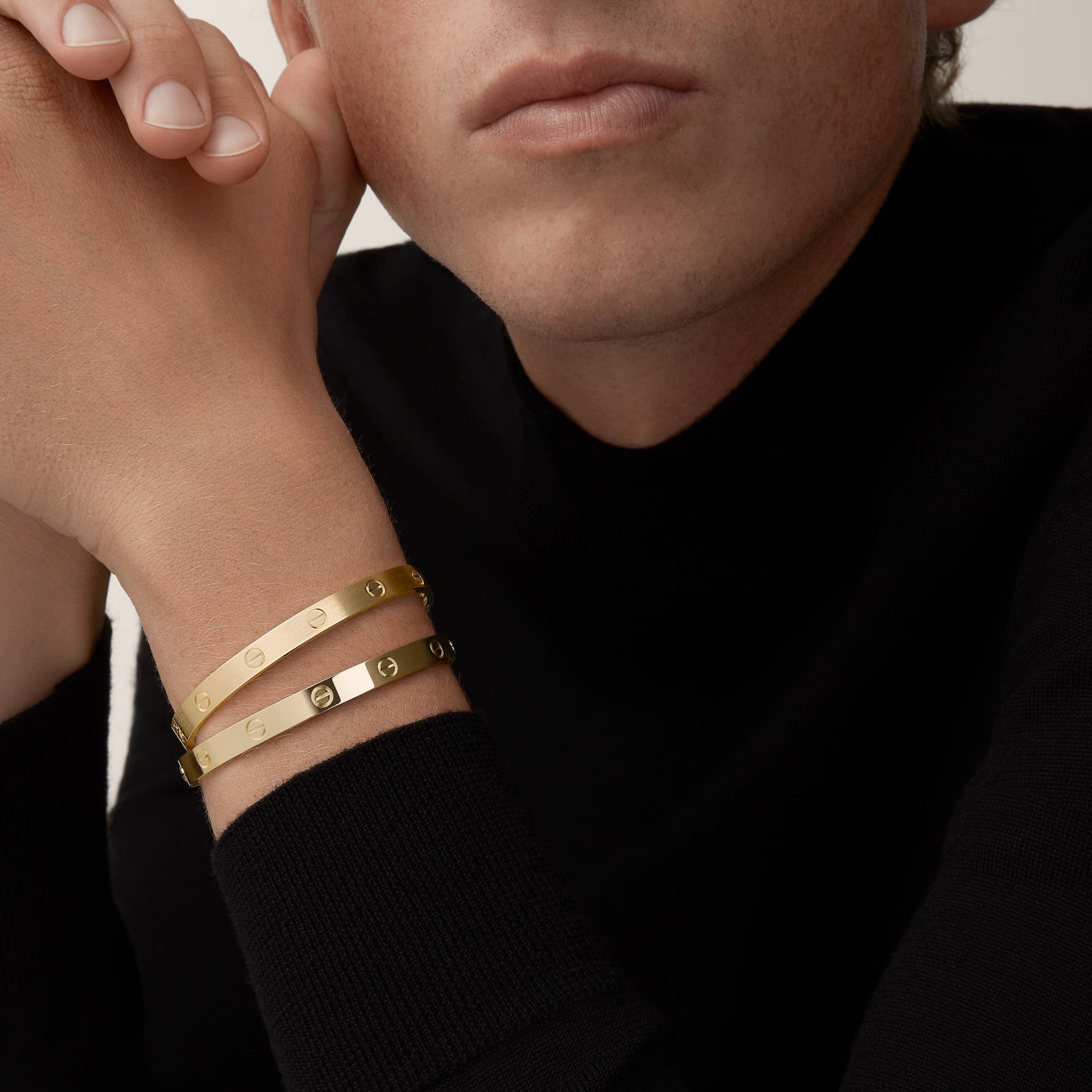 LOVE bracelet 18K yellow gold, classic model.
