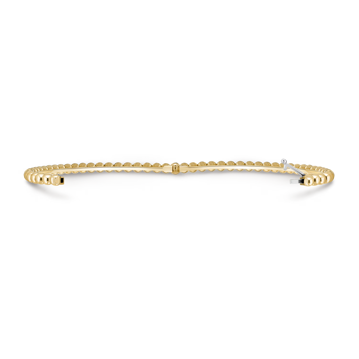 Perlée pearls of gold bracelet, 18K yellow gold, medium model.