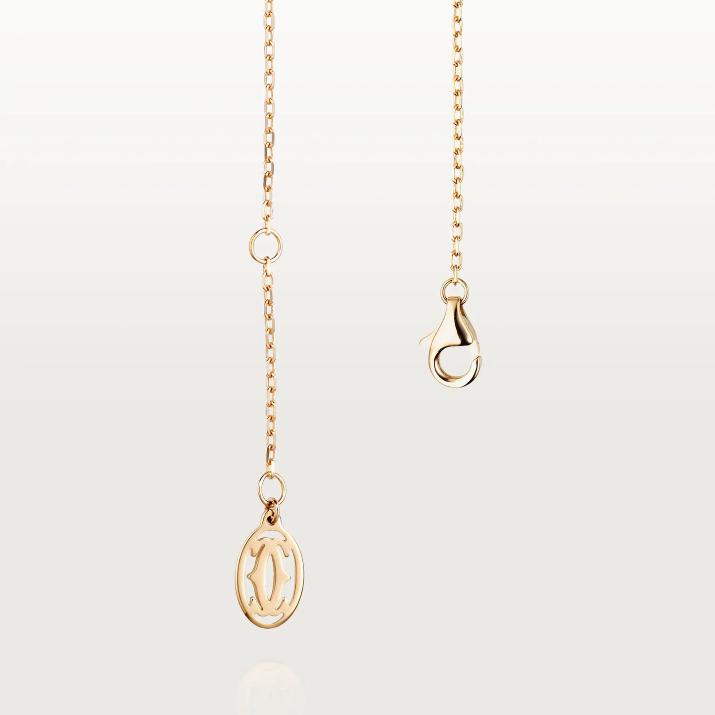 Cartier d'Amour 18K yellow gold bracelet, diamond, mini model.