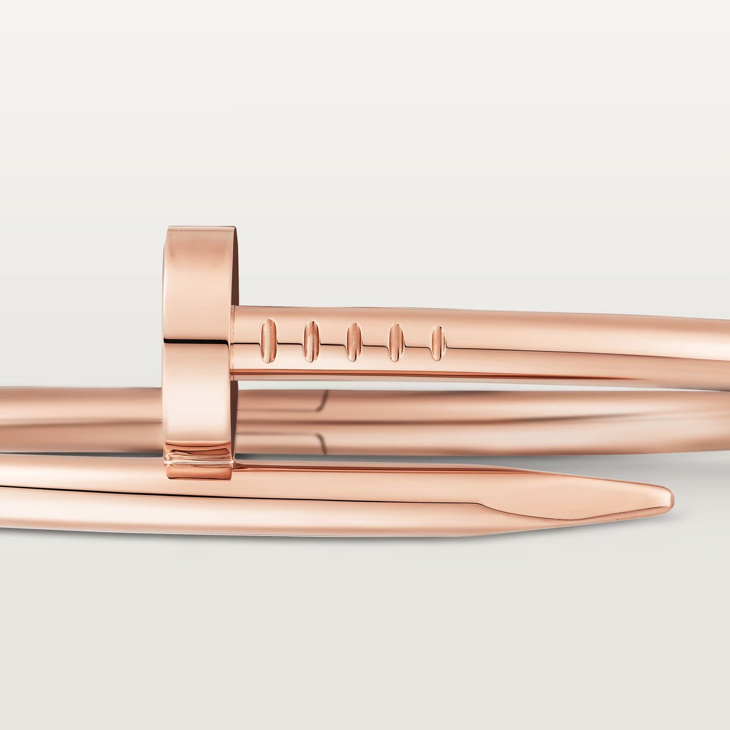 Juste un Clou 18K rose gold bracelet, classic model.