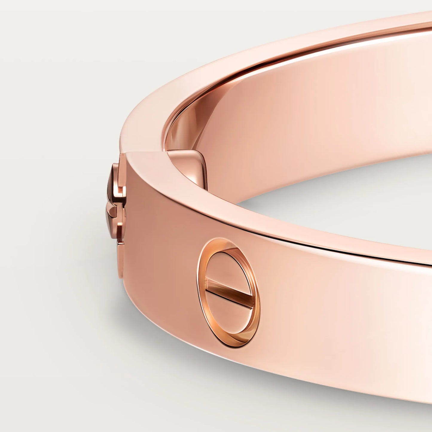 LOVE bracelet 18K rose gold, classic model.