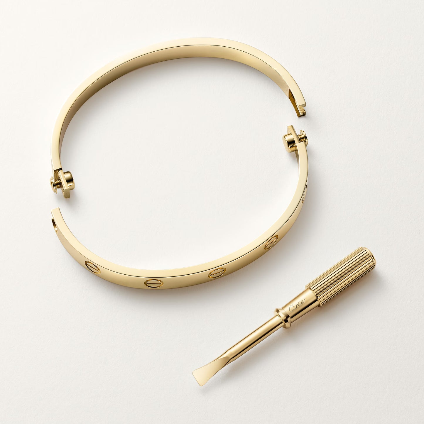 LOVE bracelet 18K yellow gold, classic model.