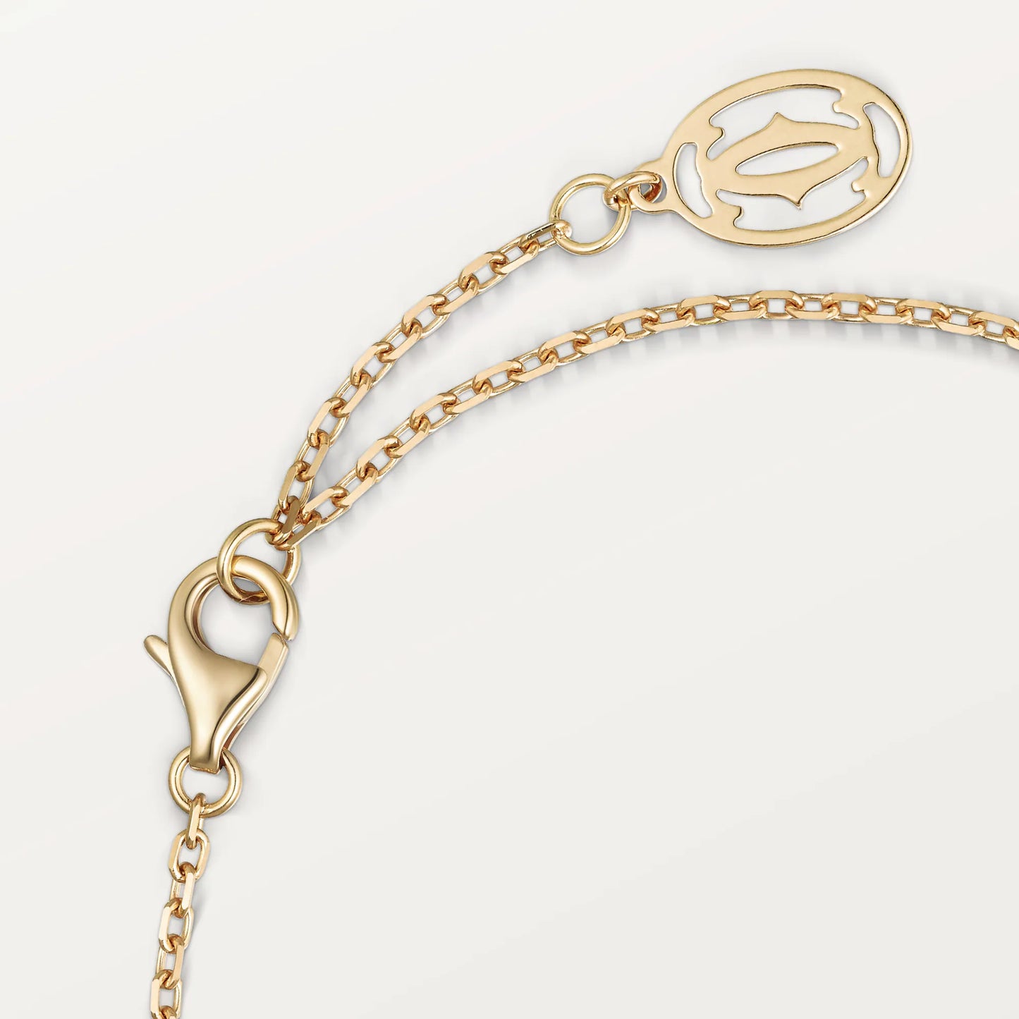 Cartier d'Amour bracelet 18K yellow gold, diamond, small model.