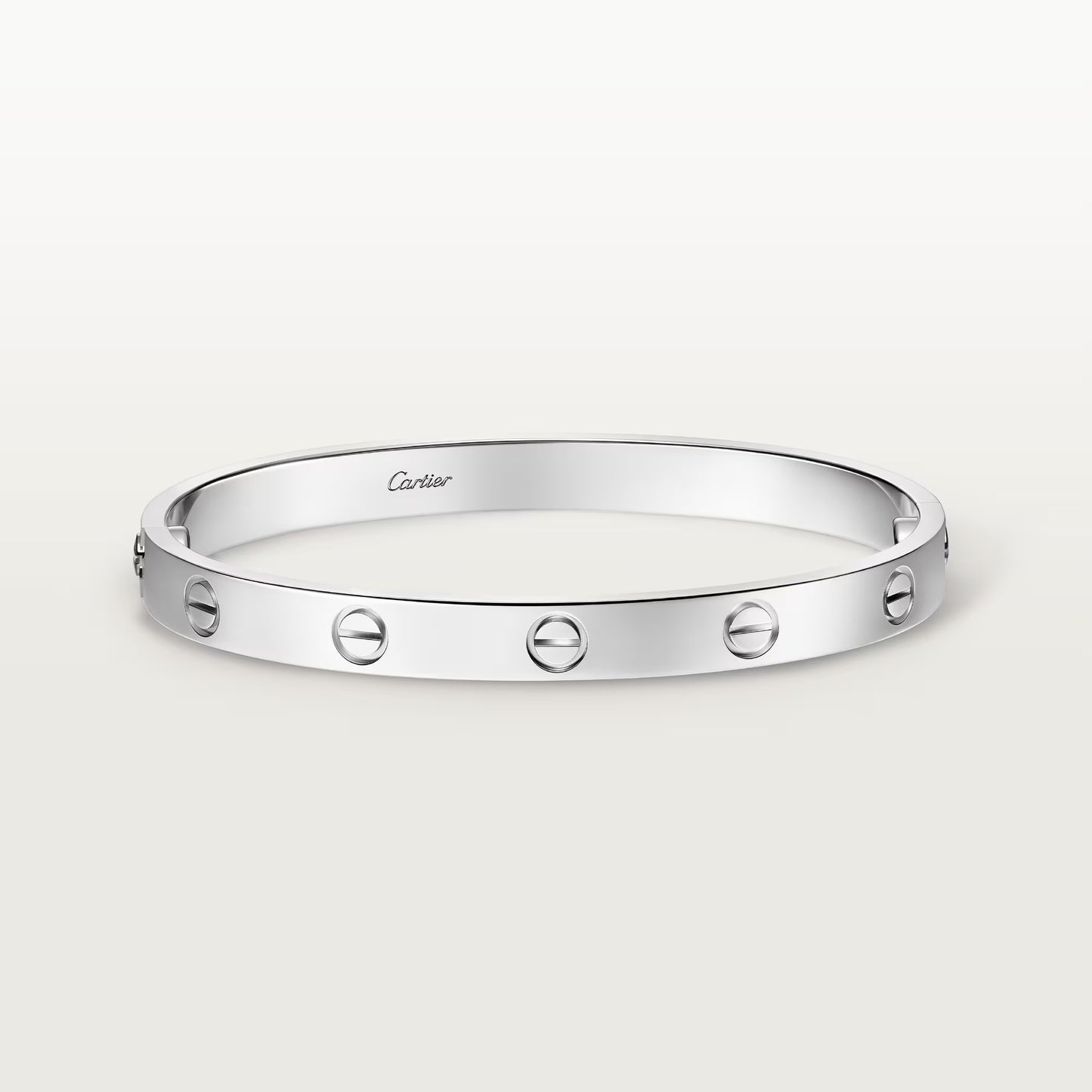 LOVE bracelet White gold, classic model.