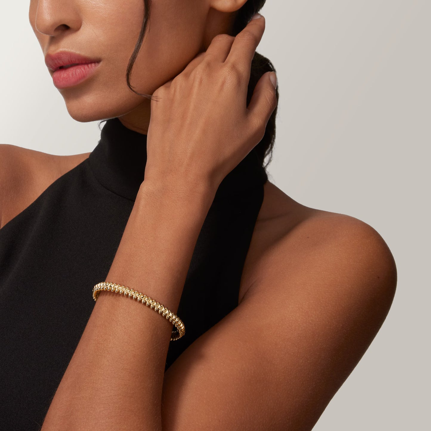 Clash de Cartier 18K yellow gold bracelet small Model.