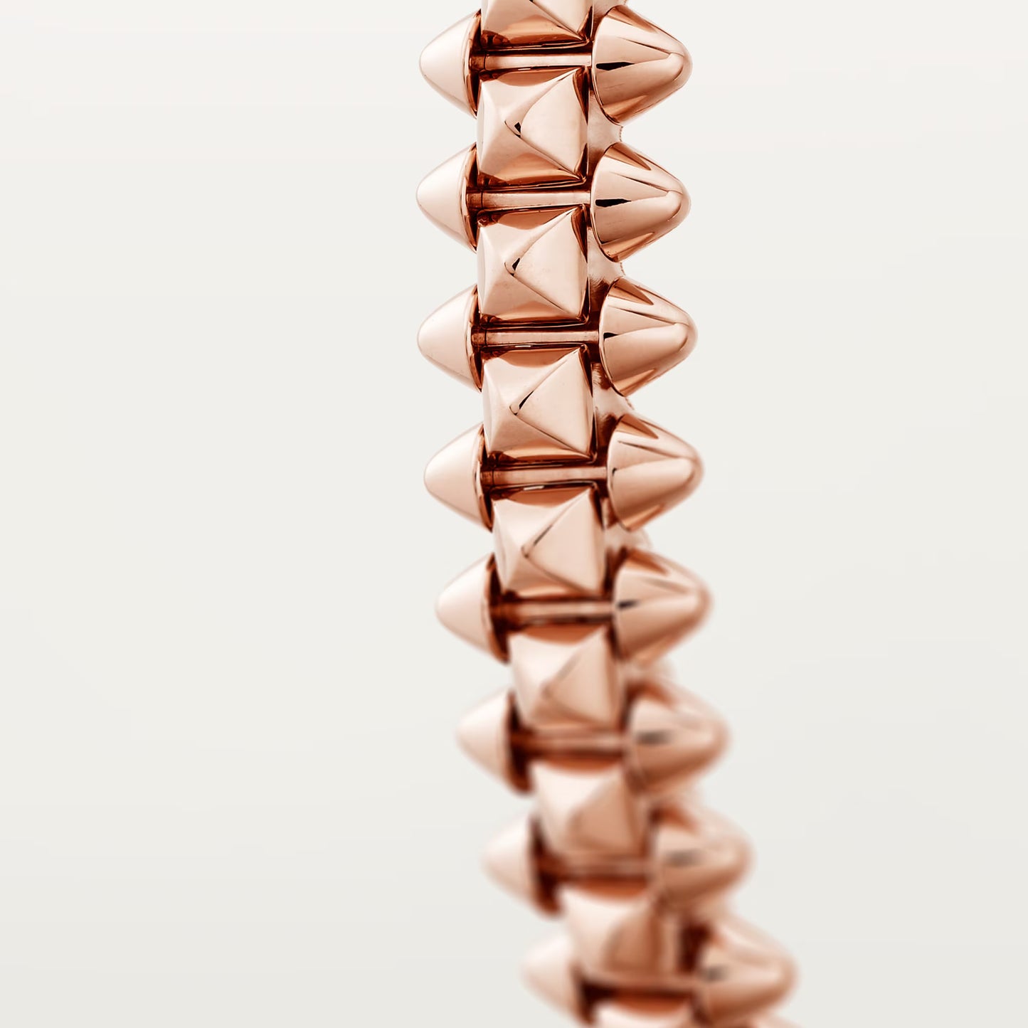 Clash de Cartier 18K rose gold bracelet, small model.