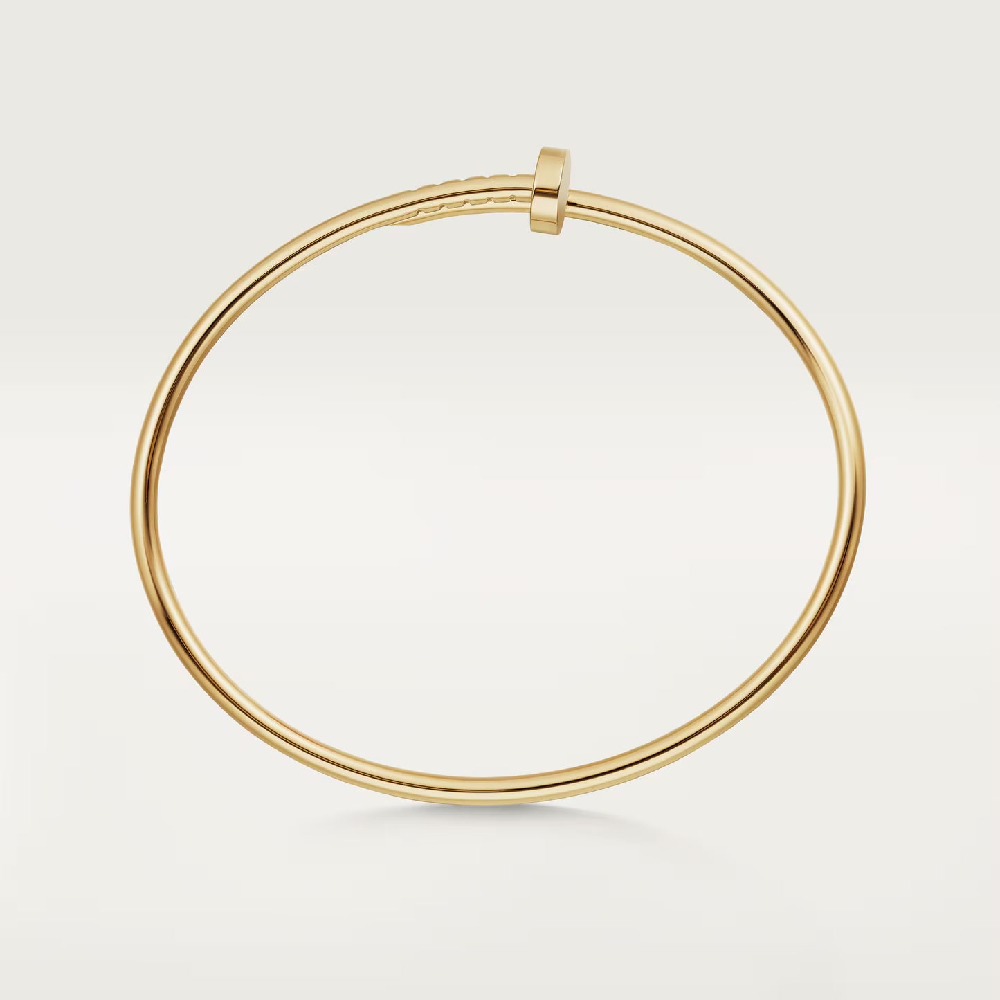 Juste un Clou bracelet 18K yellow gold, small model.