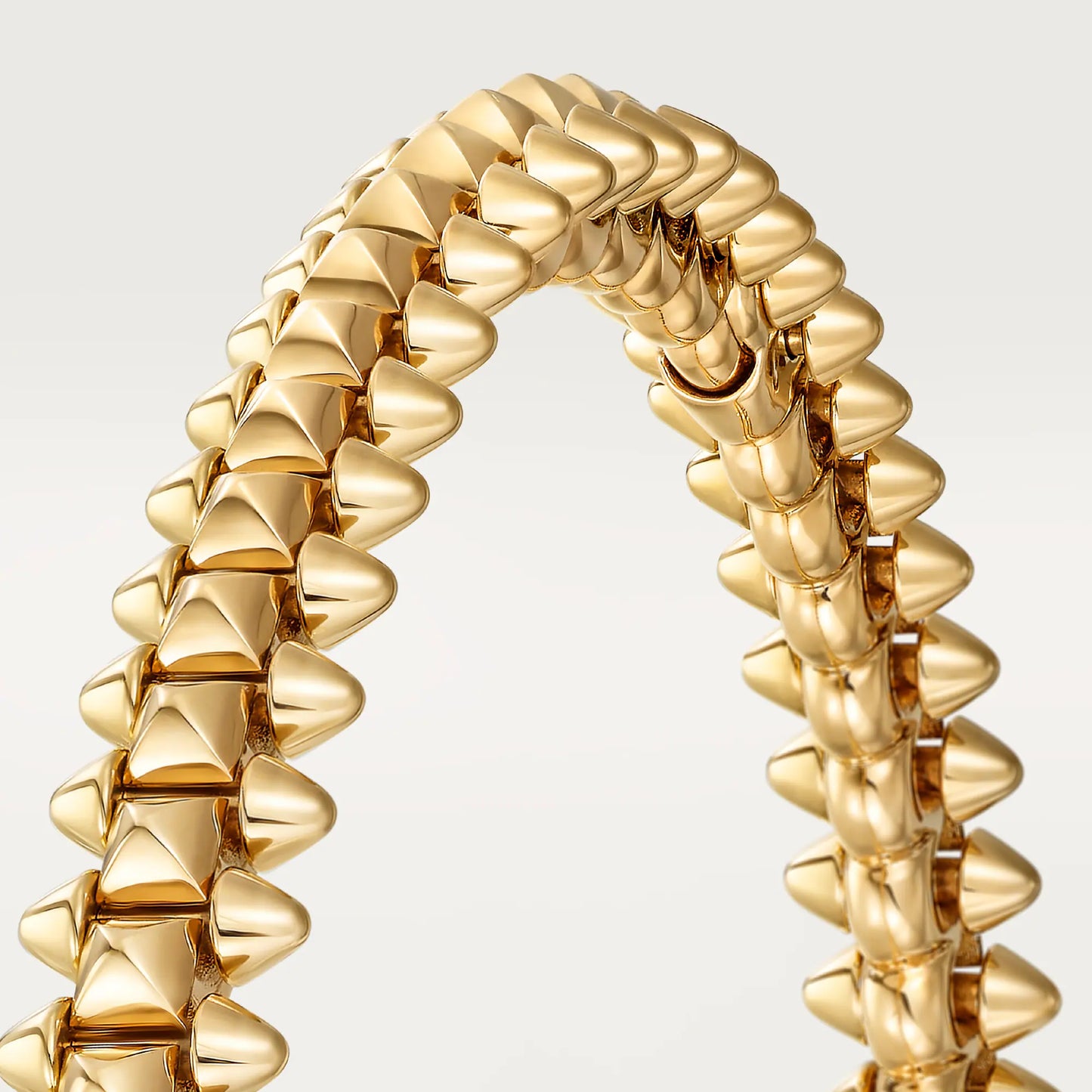 Clash de Cartier 18K yellow gold bracelet small Model.