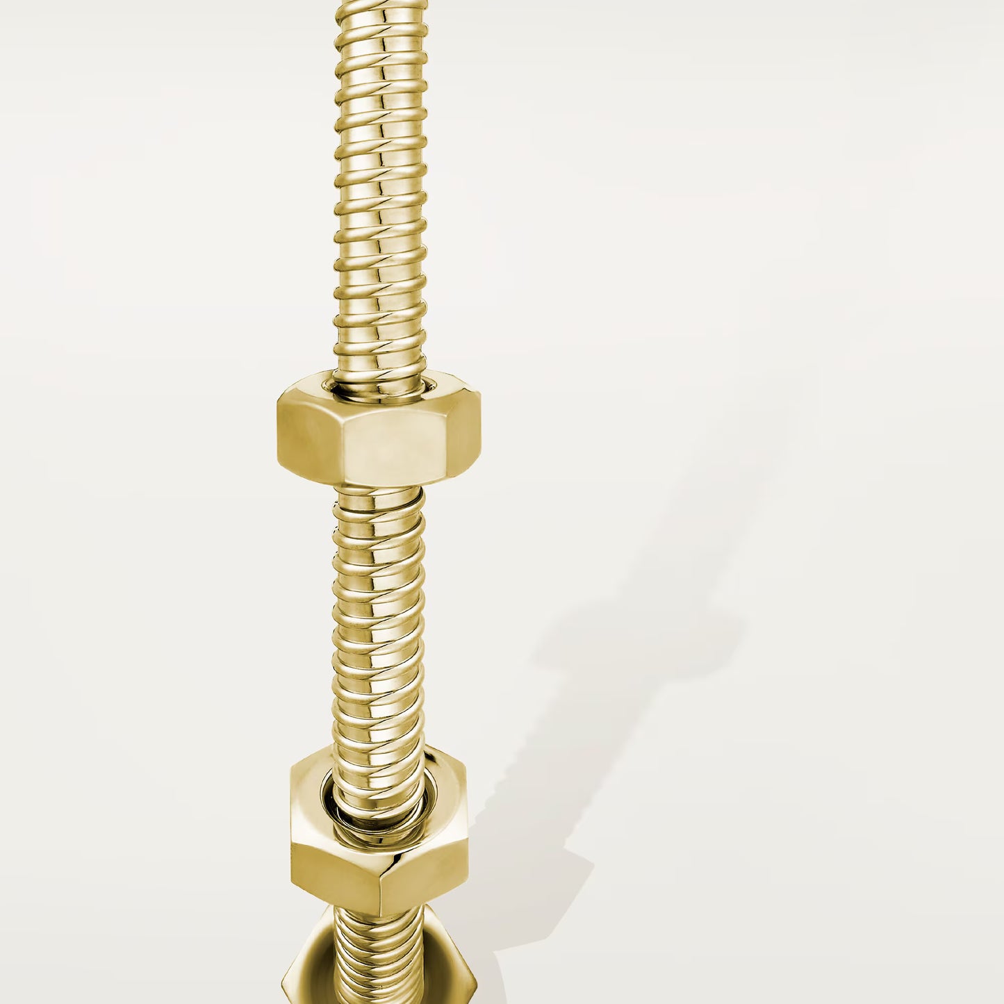 Écrou de Cartier 18K white gold bracelet.