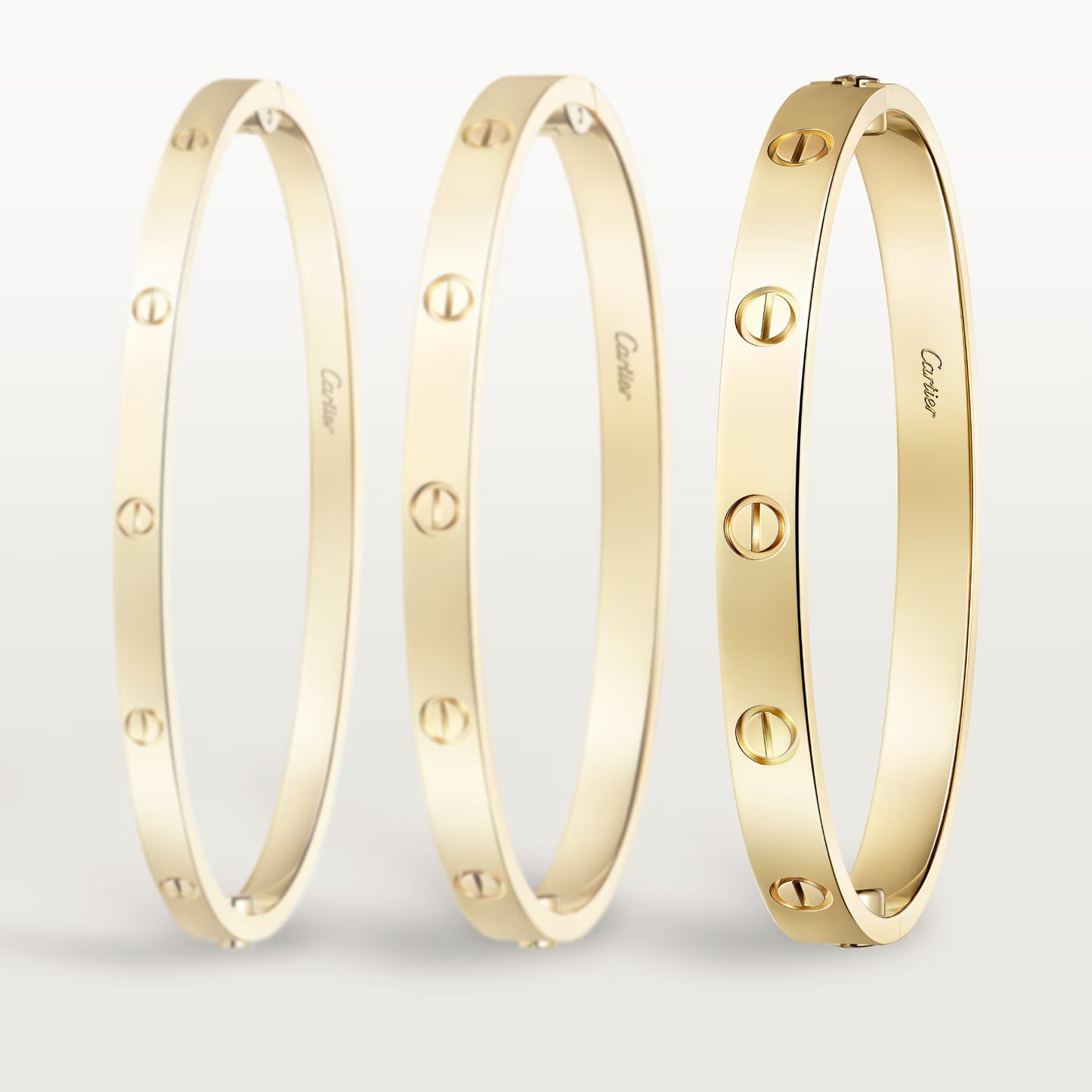 LOVE bracelet 18K yellow gold, classic model.