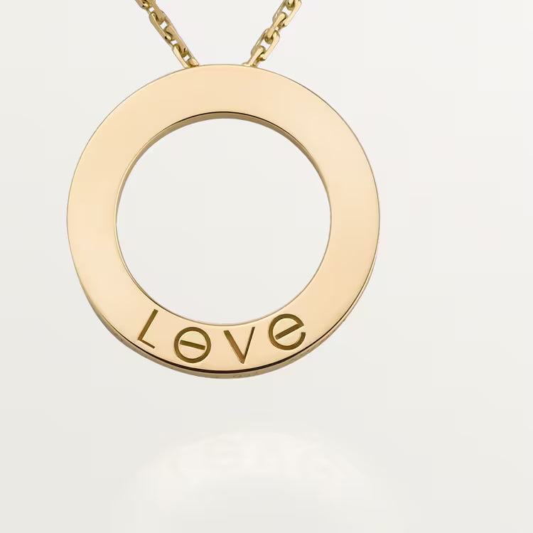 LOVE pendant. 18k GOLD