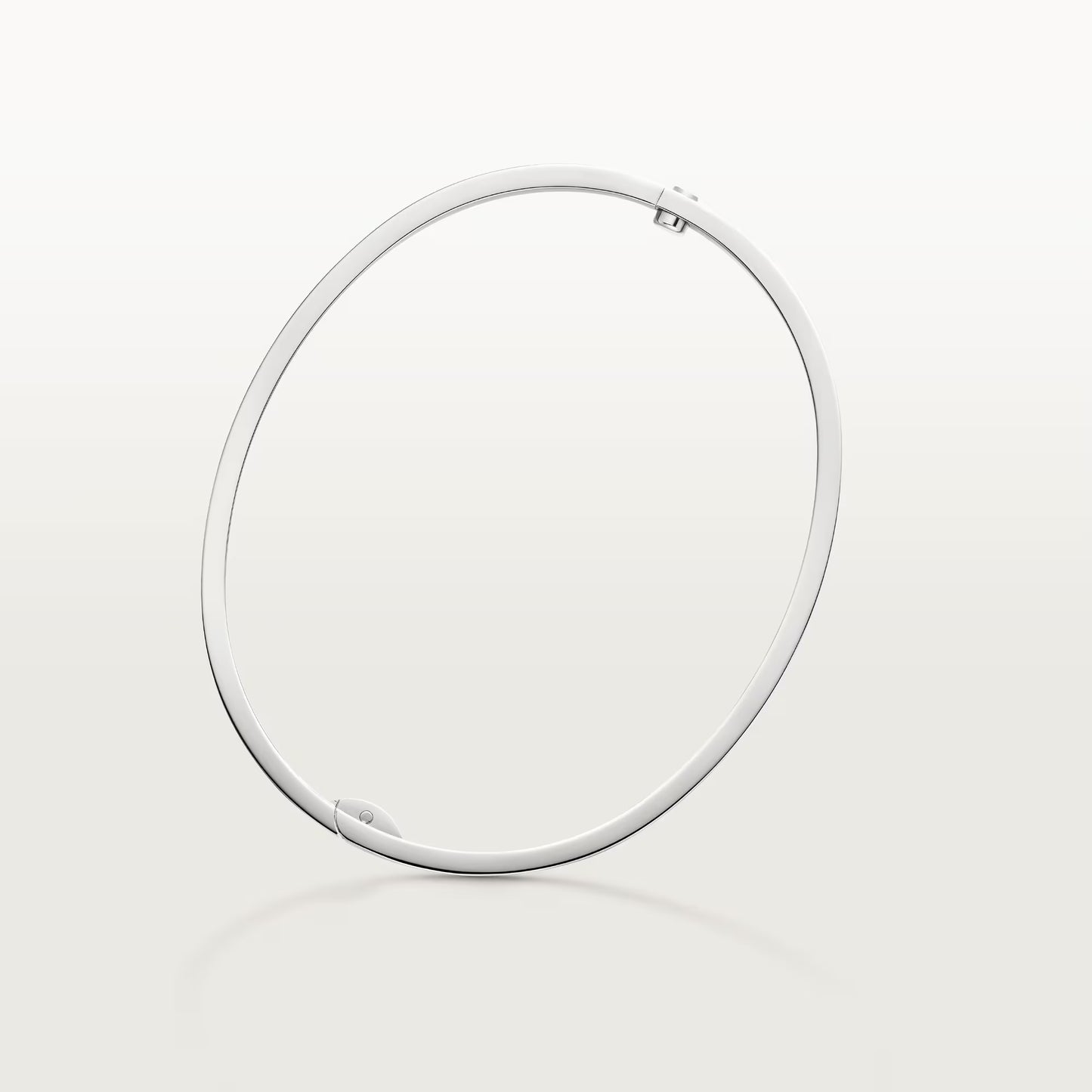 LOVE 18K white gold bracelet, small model.