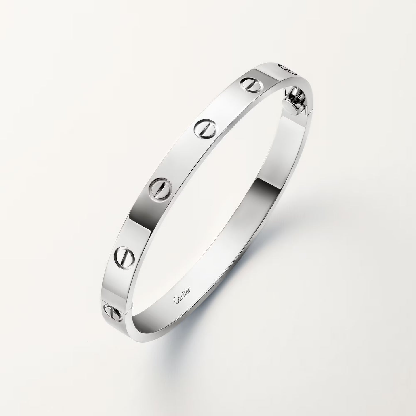 LOVE bracelet White gold, classic model.