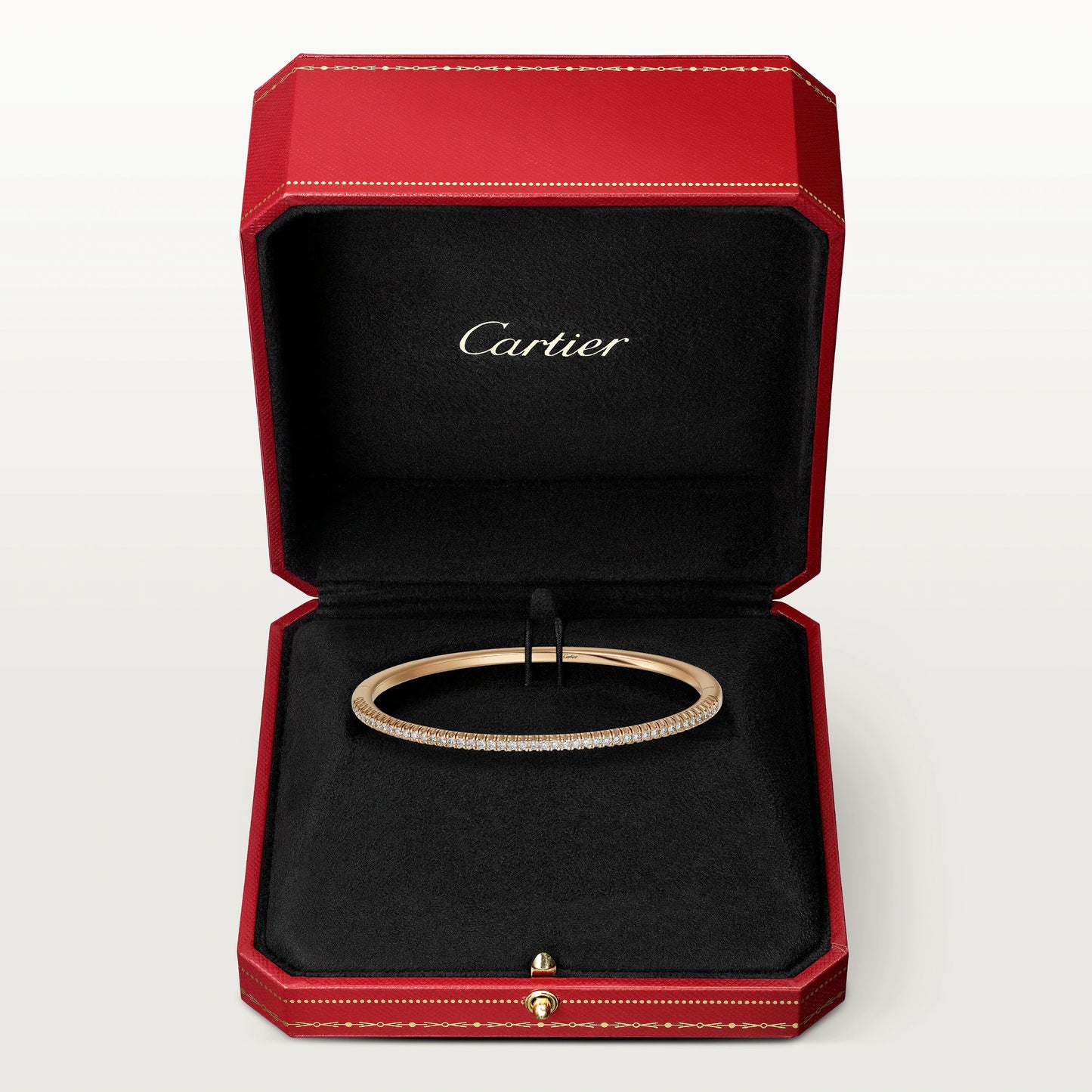 Etincelle de Cartier bracelet Yellow gold, half-paved.