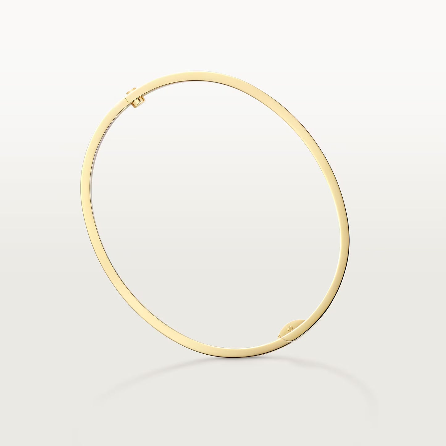 LOVE bracelet 18K yellow gold, small model, 10 diamonds.